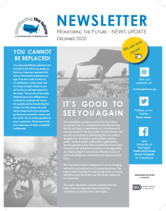MTF Newsletter, December 2020