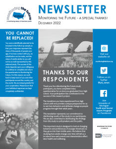 MTF Newsletter - a special thanks, December 2022